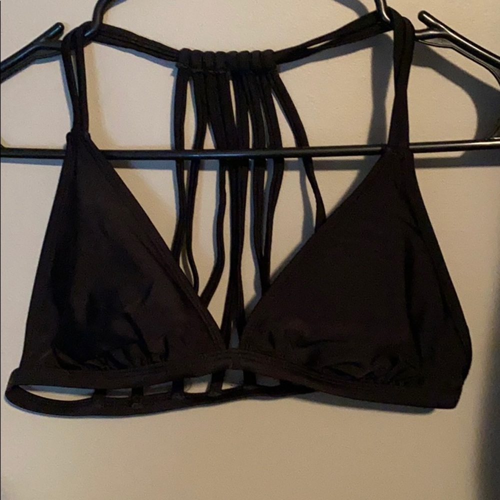 Black bikini top